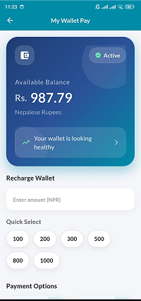 Load Balance to wallet